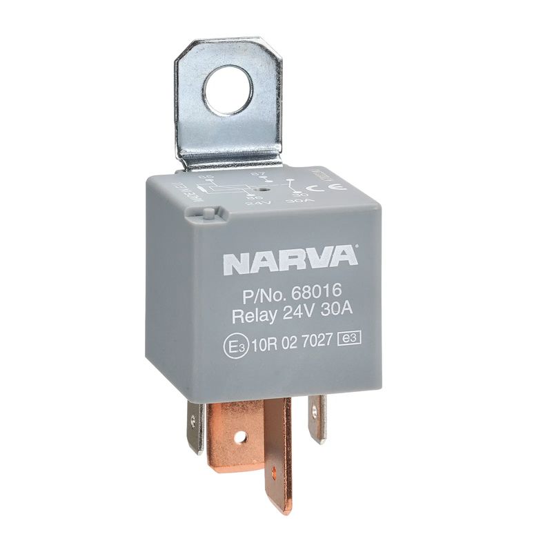 Relay 24V 4Pin Normally Open With Resistor - 68016BL