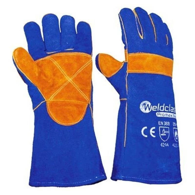 Pro Choice Blue Heeler Blue & Gold, Kevlar Stitched, Reinforced Glove - 40cm X6 - KBW16E main image 0